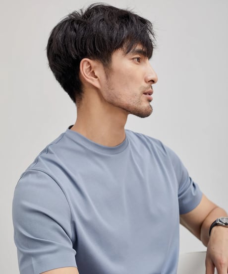 basic round neck t-shirt /4color　SH2519