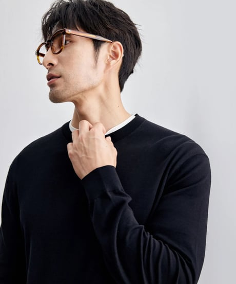 silk cotton sweater /3color　SH2129