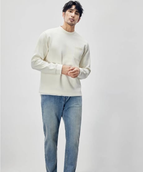 pullover round neck sweatshirt /2color　SH2281