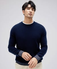 round neck sweater cashmere 100%　SH2167
