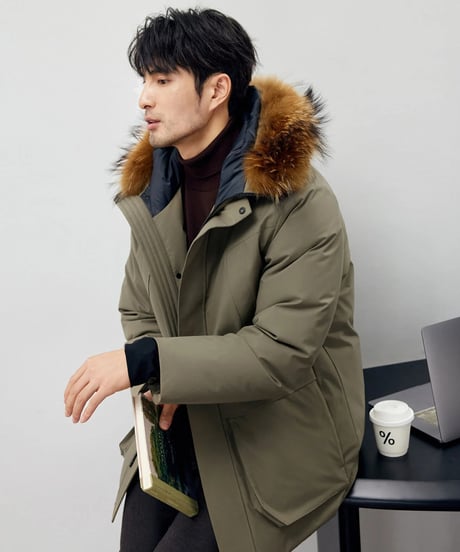 white goose down jacket　SH2185