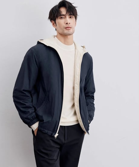 reversible hooded blouson　SH2318