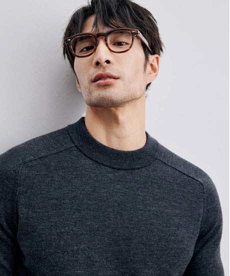 wool round neck sweater /3color　SH2348