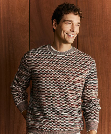 round neck wool cashmere sweater　SH2593