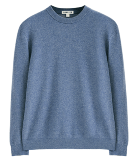 crew neck sweater cashmere 100% /2color　SH2623