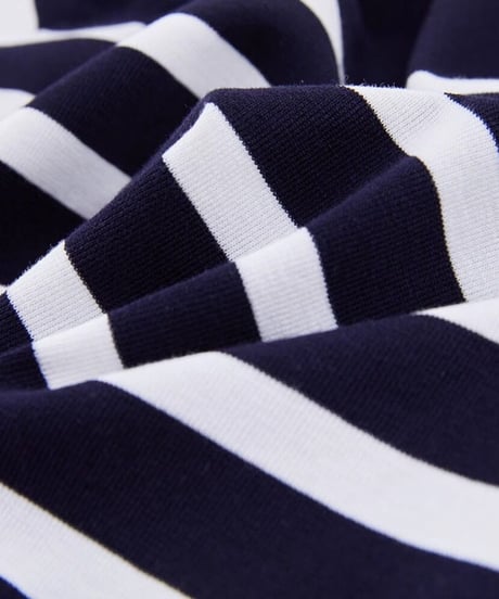 striped round neck sweater /2color　SH2294