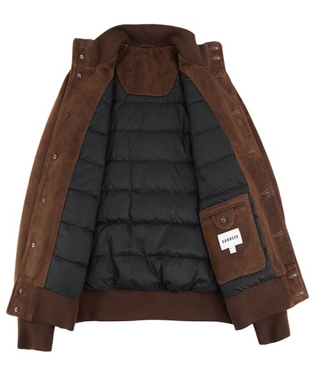 suede leather jacket lamb leather 100%　SH2394