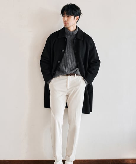 sweater turtleneck cashmere shirt /2color　SH2683