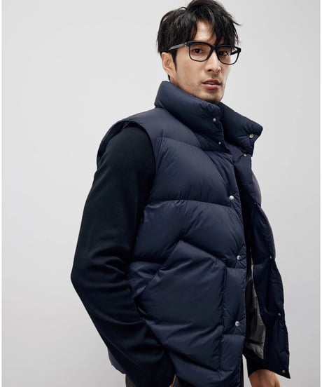 Down vest jacket /2color　SH2221