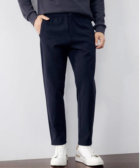 sweatpants elastic waist casual /2color　SH2245