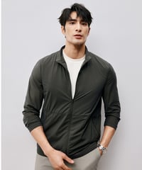 stand collar uv jacket /2color　SH2505