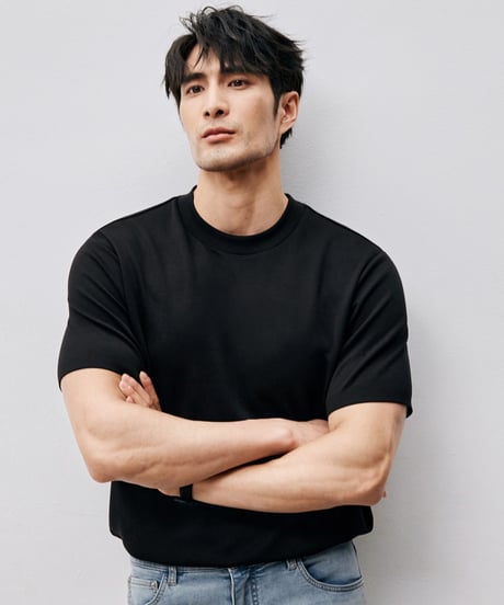 modal cotton basic t-shirt /3color　SH2508