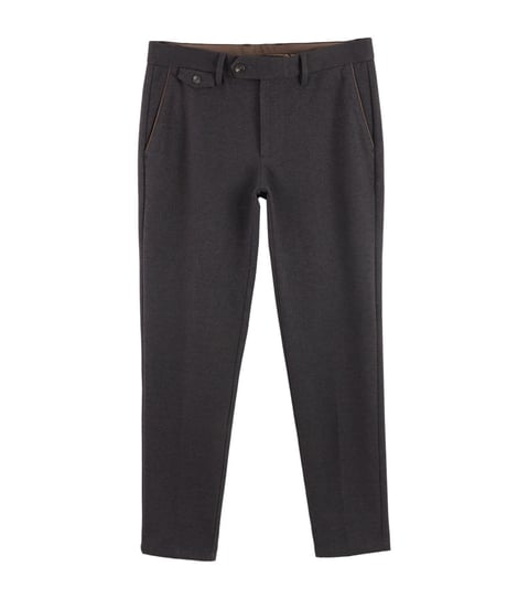 twill slim casual pants /2color　SH2207