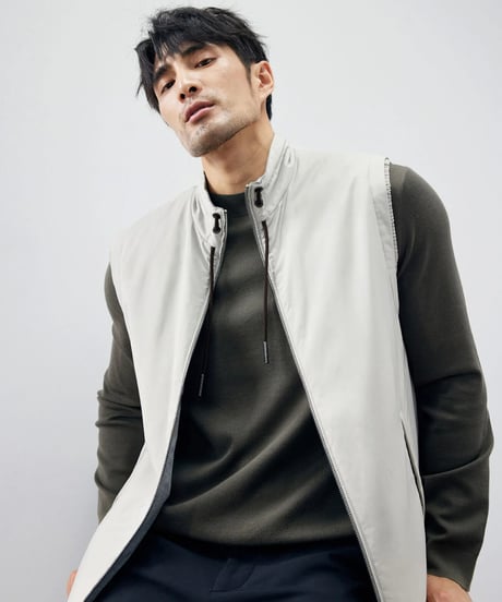 wool high neck sweater /4color　SH2258