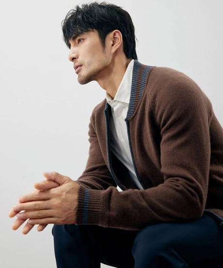 cashmere wool knit cardigan　SH2236