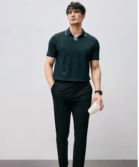 stretch casual cotton pants /2color　SH2537