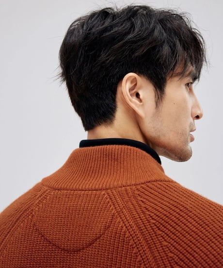wool cashmere knit cardigan /2color　SH2164