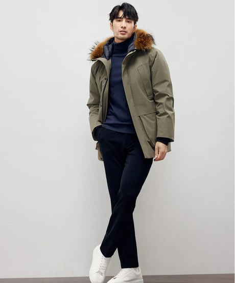 white goose down jacket　SH2185