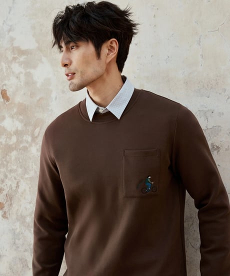 casual sweatshirt cotton /3color　SH2009