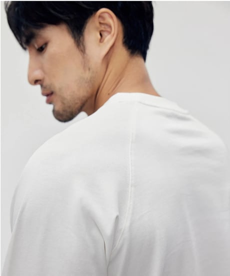 basic cotton round neck T shirt /4color　SH2284