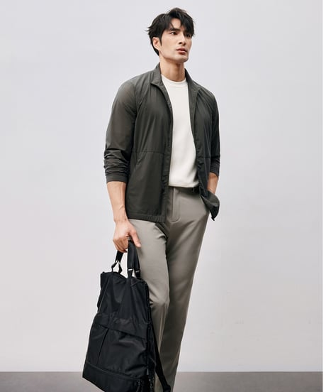 stand collar uv jacket /2color　SH2505