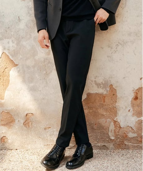velvet stretch casual pants /2color　SH2389