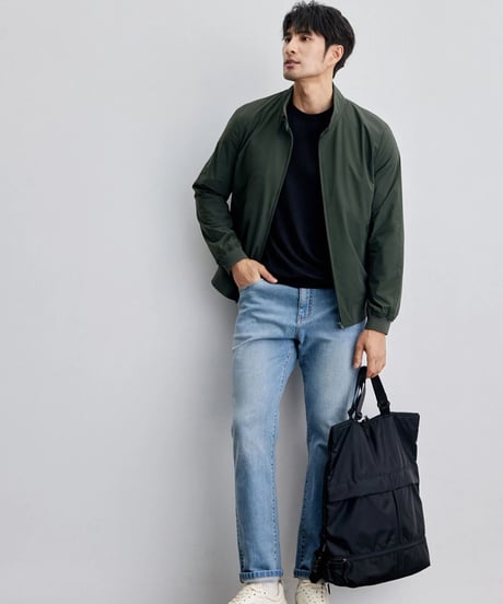 stand collar jacket /2color　SH2139