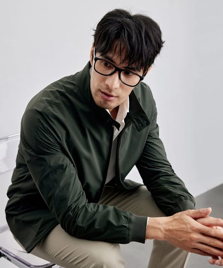 stand collar jacket /2color　SH2139