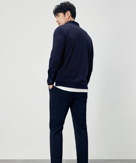 cotton piqué shirt /2color　SH2282