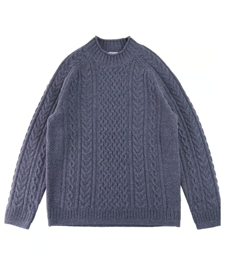 wool high neck sweater /2color　SH2195
