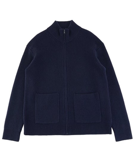 knit cardigan jacket wool 100% /2color　SH2387