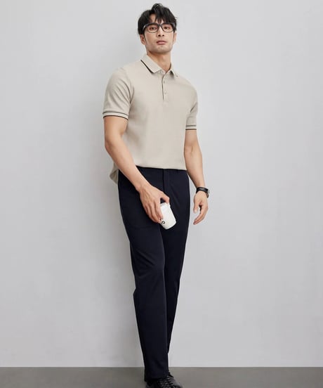 mulberry silk stretch casual pants /2color　SH2076