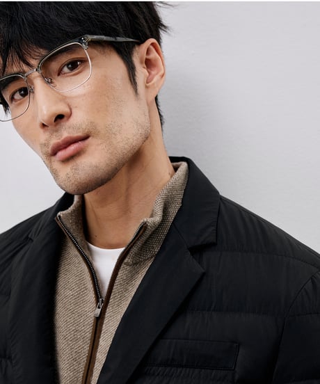 down jacket leather suit　SH2591