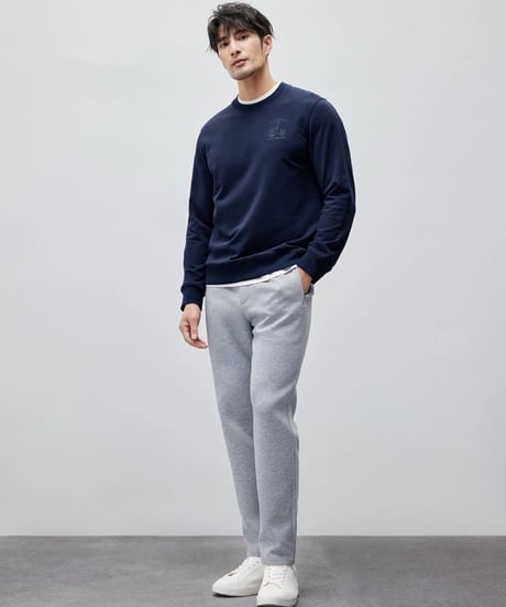 round neck sweatshirt /2color　SH2149