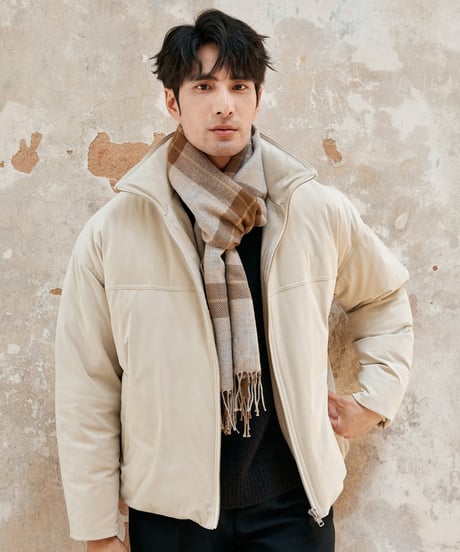 white goose down jacket /2color　SH2378