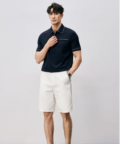 supima cotton polo shirt /2color　SH2545