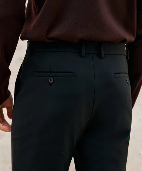 velvet stretch casual pants /2color　SH2389