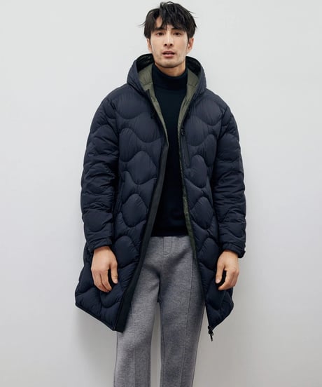 down jacket long /2color　SH2201