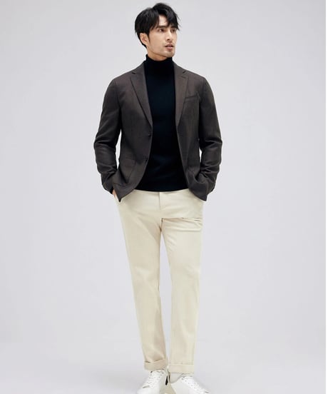 formal fit jacket flannel wool 100％　SH2168