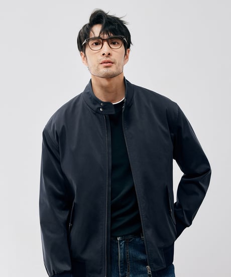 jacket with stand-up collar /2color　SH2672