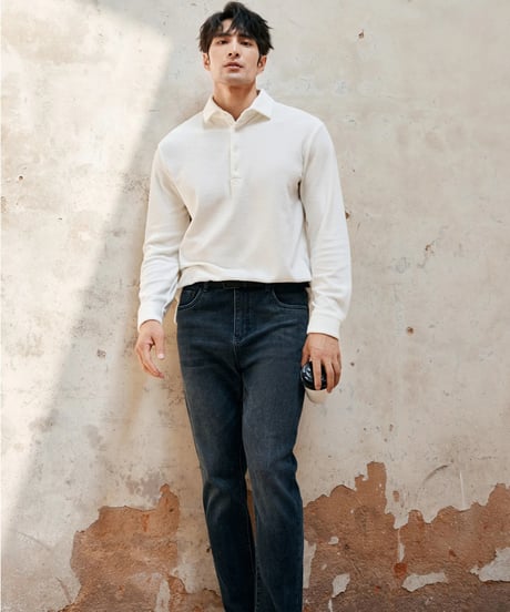 pile lapel shirt /2color　SH2385