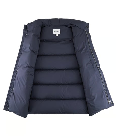white goose down vest jacket /2color　SH2336