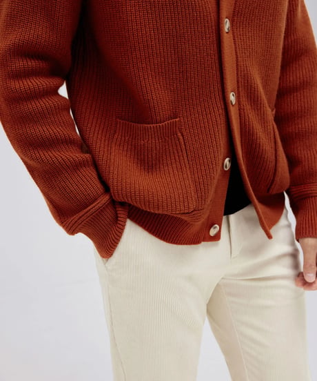 wool cashmere knit cardigan /2color　SH2164
