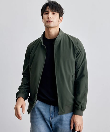stand collar jacket /2color　SH2139