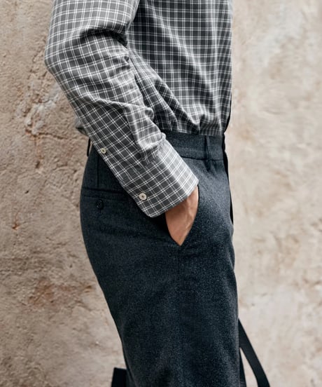 checkered shirt　SH2338