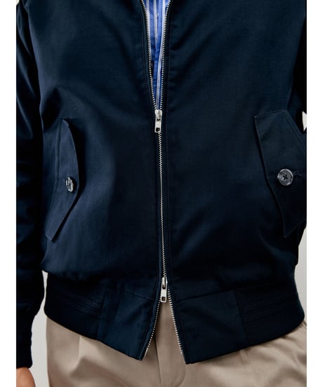 stand collar blouson jacket /2color　SH2273