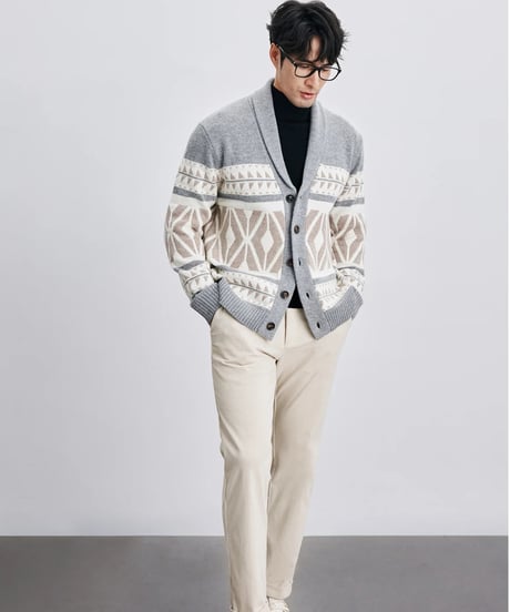 cashmere wool knit cardigan　SH2414