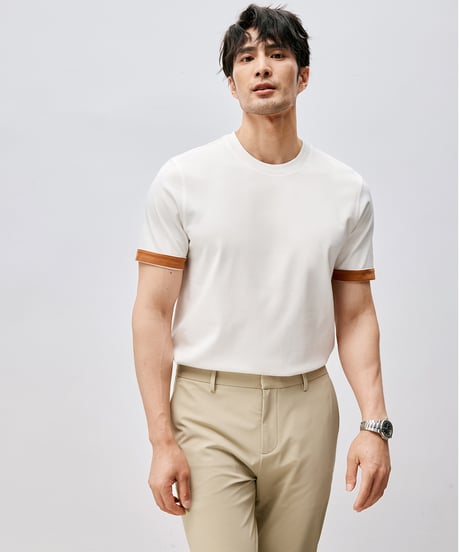 pima cotton basic t-shirt /4color　SH2531