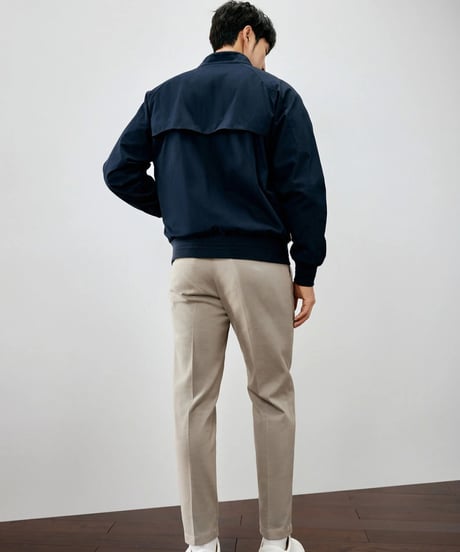 stand collar blouson jacket /2color　SH2273