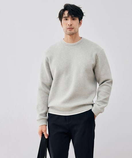 sweatshirts with round necks　SH2674